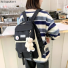 4 Pcs Girl's Nylon Backpack