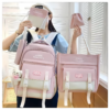 4 Pcs Girl's Nylon Backpack